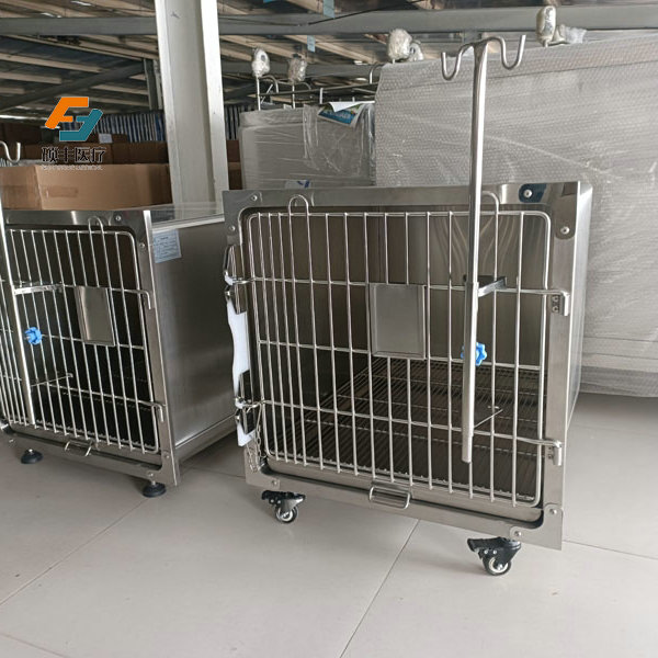 單個不鏽鋼(gāng)寵物貓籠狗籠